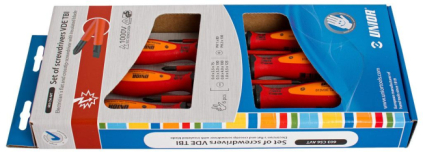 IZVIJAČI PLOŠČATO KRIŽNI VDE TBI V KART. Art.603CS6AAVT