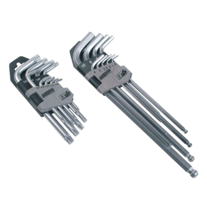 KLJUČI INBUS & TORX 2-delna grt. inbus in torx ključev.