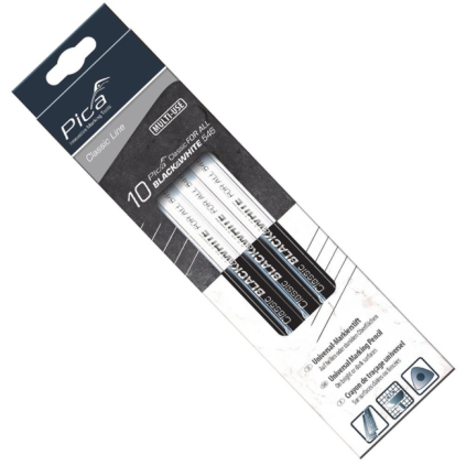 SVINČNIK DVOBARVNI V škatli 10 kos.