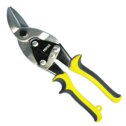 ŠKARJE ZA PLOČEVINO Levo rezanje, na obešalu, POPAR.