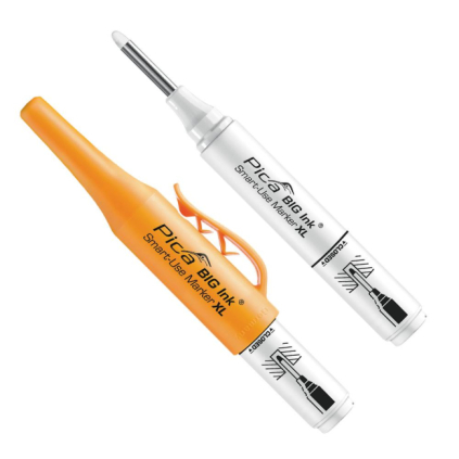 MARKER INK XL WHITE Za označevanje globokih lukenj.