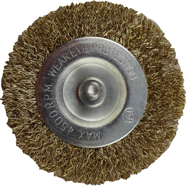 ŠČETKA OBODNA S TRNOM FE/MS Za vrtalni stroj, blister emb., POPAR.