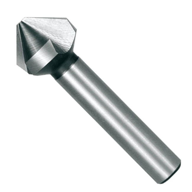 GREZILO STOŽČASTO DIN 335 tip C, 90° HSSE-Co5, 3-rezno, PVC embalaža.