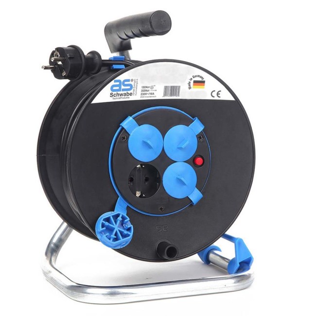 ROLETA KABELSKA 4 vtičnice z zaščitnimi pokrovčki, IP20.